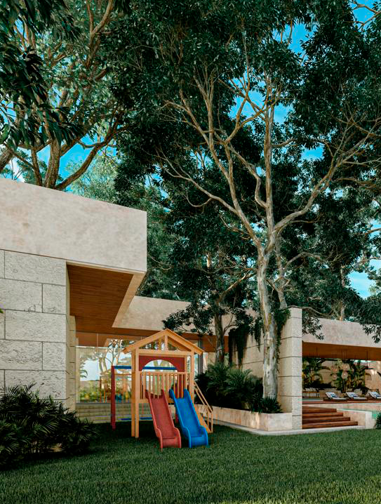 Jardines y juegos infantiles